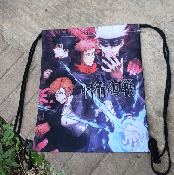 Anime Graphic Drawstring Backpack‎ - Picture 2 of 6
